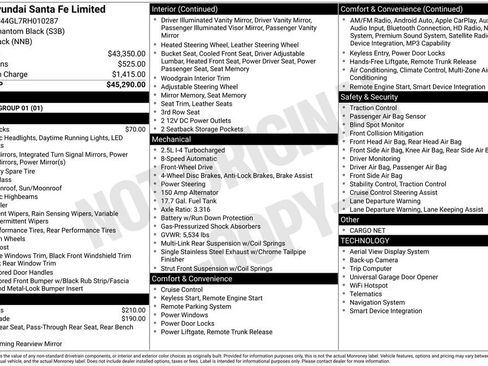 Used 2024 Hyundai Santa Fe Limited image 6
