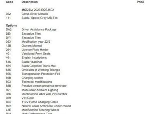 Certified 2023 Mercedes-Benz EQE 350+ SUV image 4