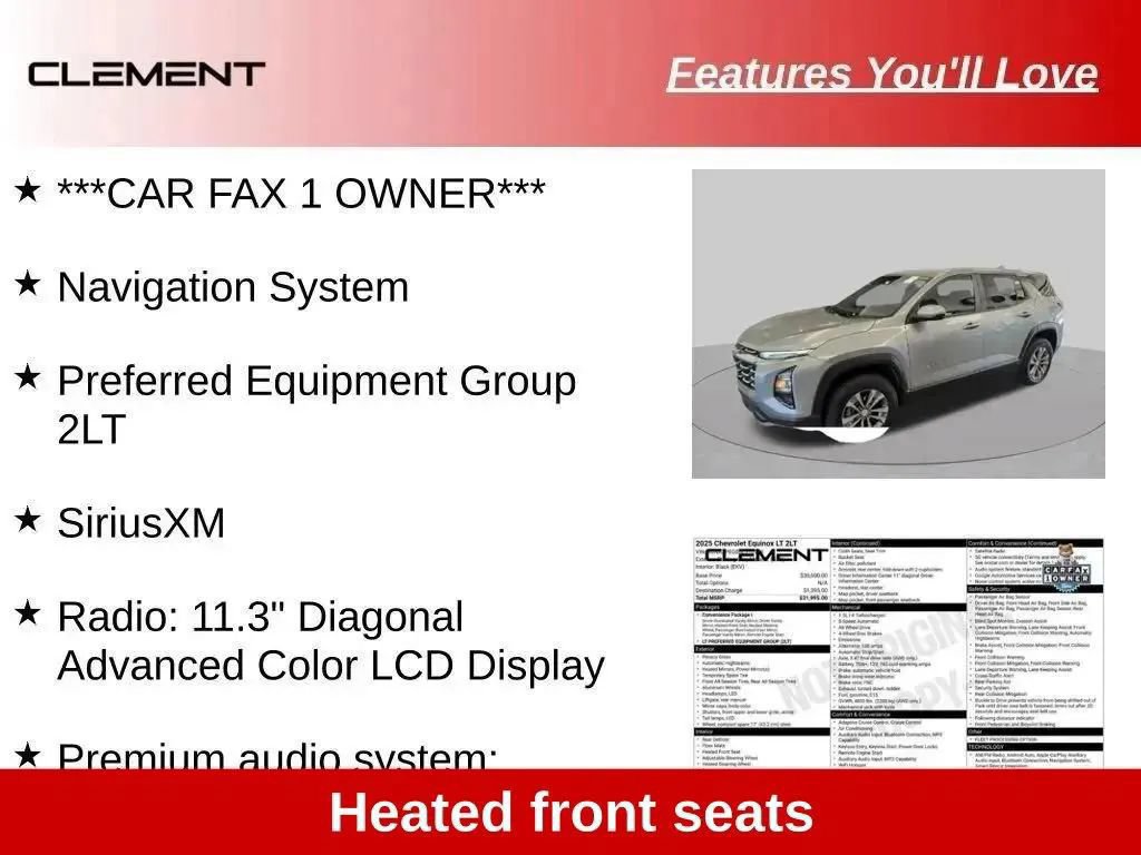 Used 2025 Chevrolet Equinox LT AWD/4WD image 28
