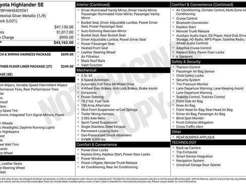 Used 2017 Toyota Highlander SE image 22