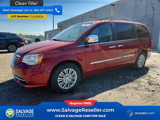 Used 2013 Chrysler Town & Country Touring-L w/ Driver Convenience Group FWD image 1