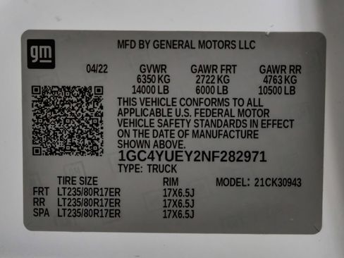 Used 2022 Chevrolet Silverado 3500 LTZ w/ LTZ Plus Package AWD/4WD image 61