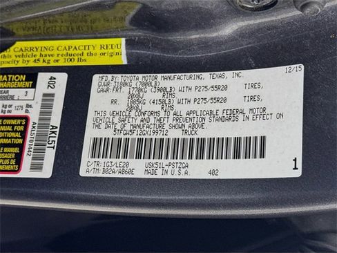 Used 2016 Toyota Tundra Platinum image 32