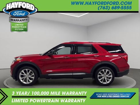 Used 2022 Ford Explorer Platinum w/ Equipment Group 601A AWD/4WD image 2