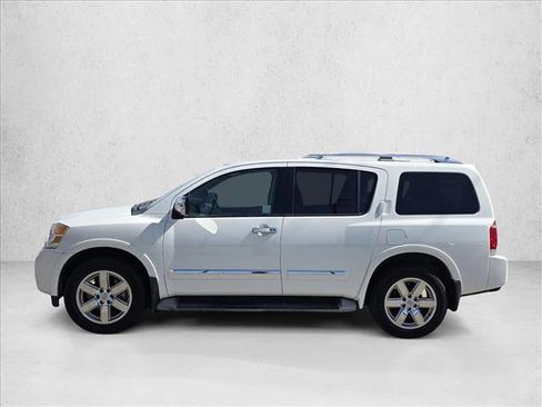 Used 2011 Nissan Armada Platinum w/ 2nd Row Captain Seat Pkg image 8