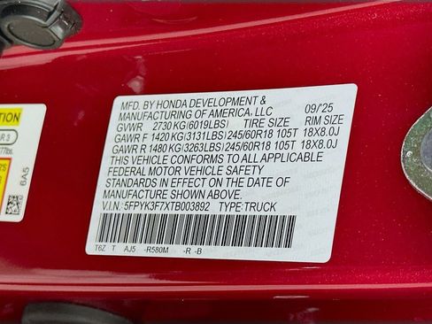New 2026 Honda Ridgeline TrailSport image 23