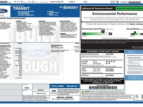 Used 2024 Ford Transit 250 250 w/ Load Area Protection Package image 3