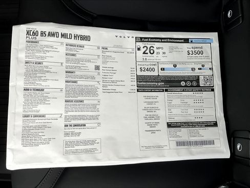 New 2026 Volvo XC60 B5 Plus w/ Climate Package image 36