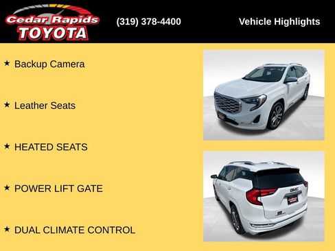Used 2018 GMC Terrain Denali w/ Advanced Safety Package AWD/4WD image 15