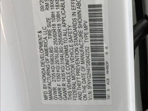 New 2025 Honda Pilot EX-L image 17