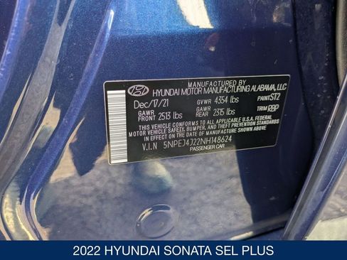 Used 2022 Hyundai Sonata SEL Plus image 41
