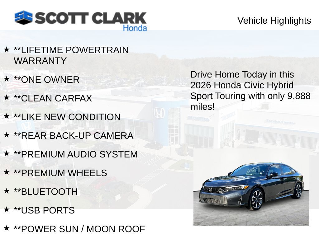 Used 2026 Honda Civic Sport Touring image 11