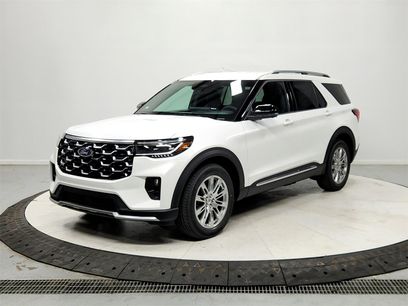 New 2026 Ford Explorer Platinum