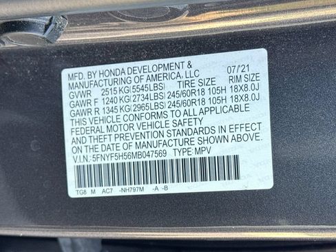 Used 2021 Honda Pilot EX-L image 37
