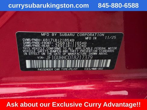 New 2026 Subaru Impreza RS w/ Popular Package #1 image 8