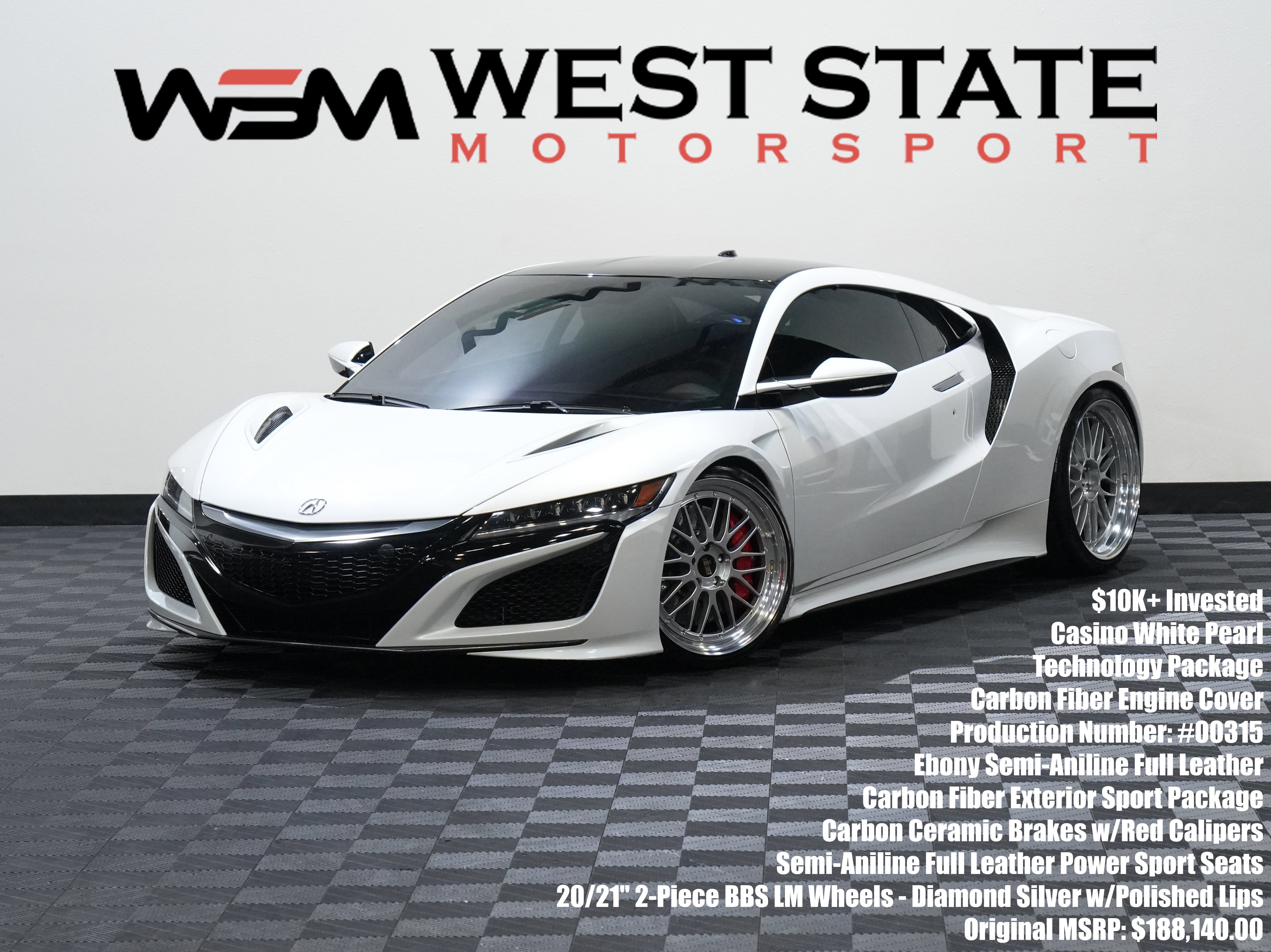 Used 2017 Acura NSX AWD/4WD image 1