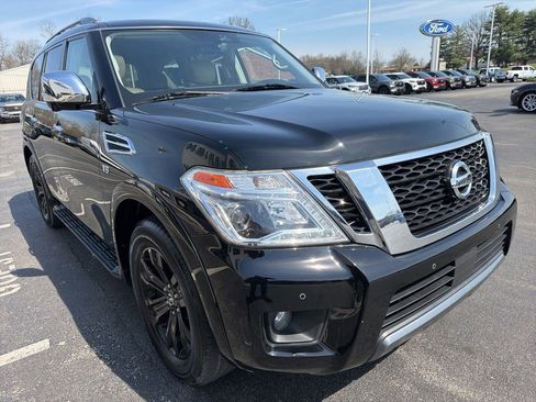 Used 2020 Nissan Armada Platinum w/ Captain's Chairs Package image 6