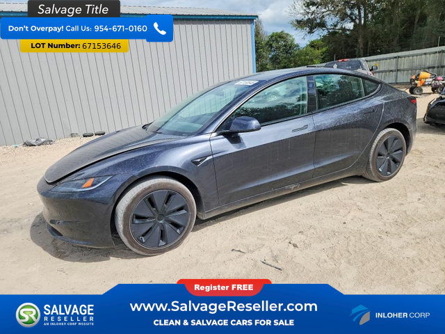 Used 2025 Tesla Model 3 RWD image 1