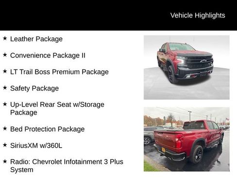 Used 2022 Chevrolet Silverado 1500 LT Trail Boss w/ LT Trail Boss Premium Package image 8