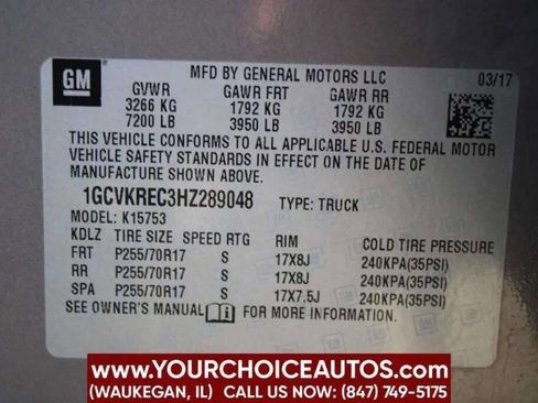 Used 2017 Chevrolet Silverado 1500 LT w/ All Star Edition image 10