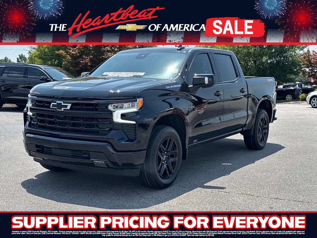 New 2026 Chevrolet Silverado 1500 RST w/ Safety Package AWD/4WD image 6