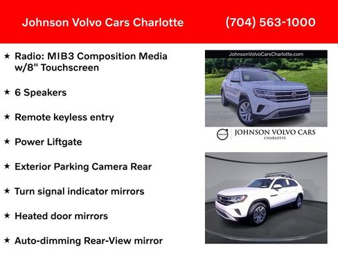 Used 2021 Volkswagen Atlas Cross Sport SE FWD image 3