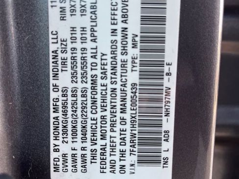 Used 2020 Honda CR-V Touring image 11