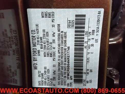 Used 2022 Ford Bronco Sport Big Bend w/ Convenience Package AWD/4WD image 20
