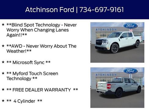 Certified 2024 Ford Maverick XLT w/ Equipment Group 300A Standard image 8