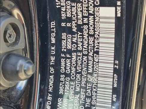 Used 2019 Honda Civic Sport Touring image 26