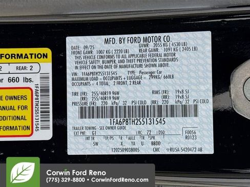 New 2025 Ford Mustang Premium image 32