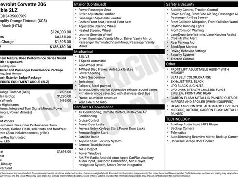 Used 2024 Chevrolet Corvette Z06 image 10