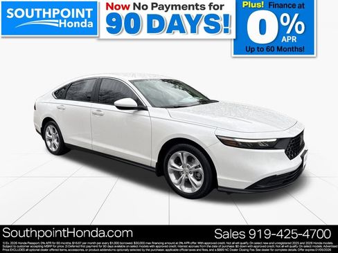 New 2025 Honda Accord LX image 1