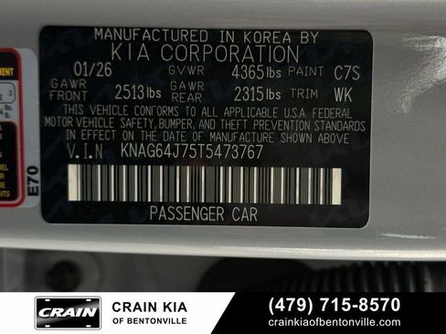 New 2026 Kia K5 GT-Line FWD image 34