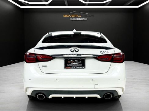 Used 2019 INFINITI Q50 Red Sport 400 w/ Proactive Package AWD/4WD image 4