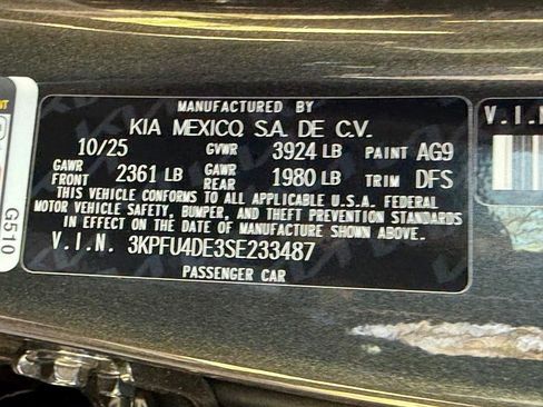 New 2025 Kia K4 EX image 22