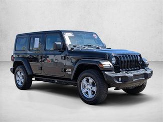 Used 2021 Jeep Wrangler Unlimited Sport AWD/4WD video 4