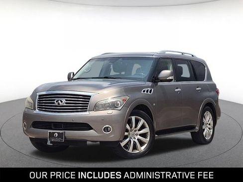 Used 2014 INFINITI QX80 4WD w/ Deluxe Touring Package image 1