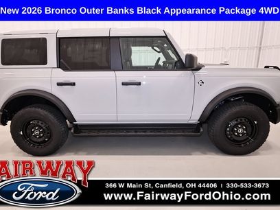 New 2026 Ford Bronco Outer Banks w/ Black Appearance Package