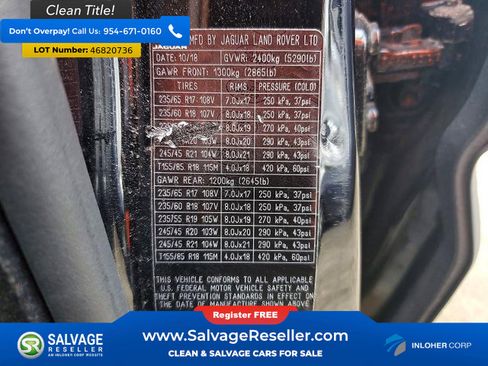 Used 2019 Jaguar E-PACE SE image 17