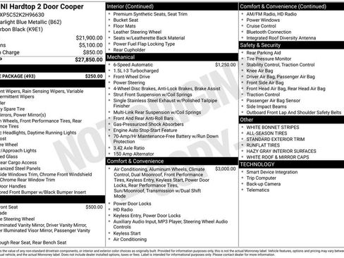 Used 2019 MINI Cooper 2-Door Hardtop w/ Storage Package image 19