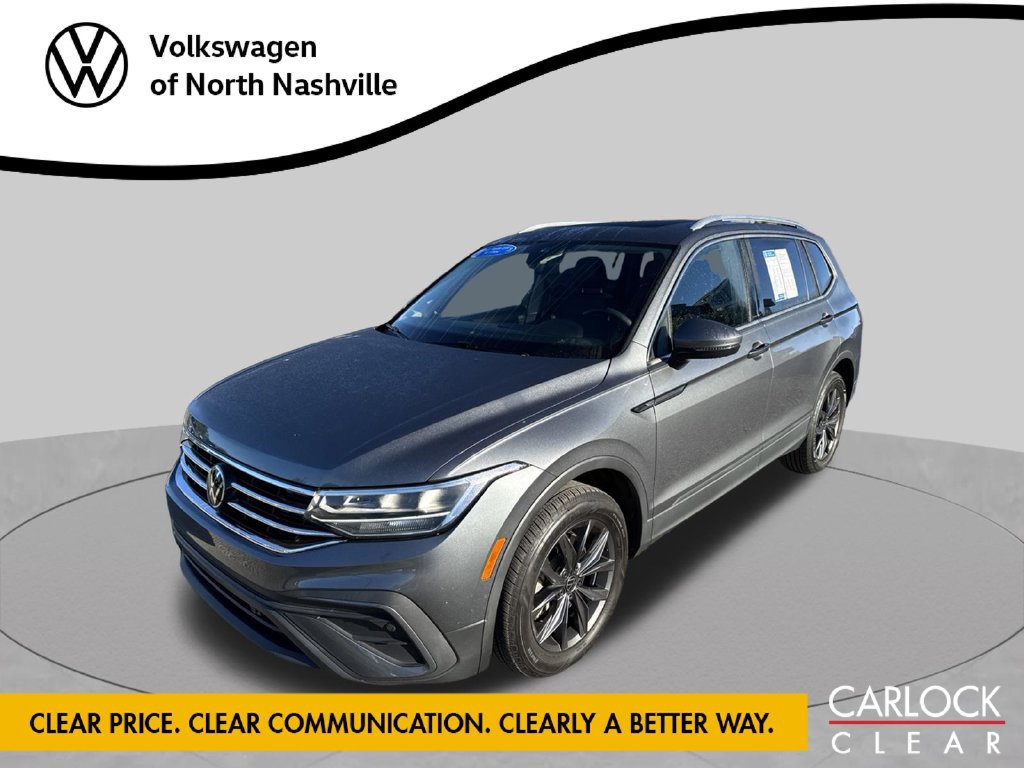 Certified 2023 Volkswagen Tiguan SE w/ Panoramic Sunroof Package FWD image 1
