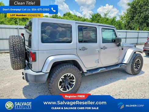 Used 2015 Jeep Wrangler Unlimited Sahara w/ Connectivity Group AWD/4WD image 4