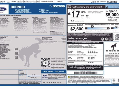 Used 2023 Ford Bronco Wildtrak image 11