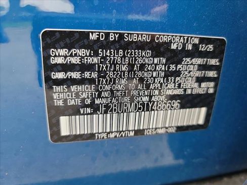 Used 2026 Subaru Outback Wilderness AWD/4WD image 19