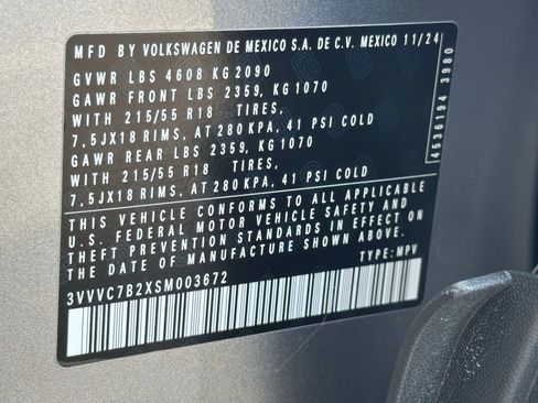 Certified 2025 Volkswagen Taos SE AWD/4WD image 26