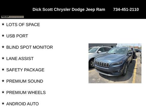 Used 2020 Jeep Cherokee Latitude Plus w/ Cold Weather Group AWD/4WD image 3