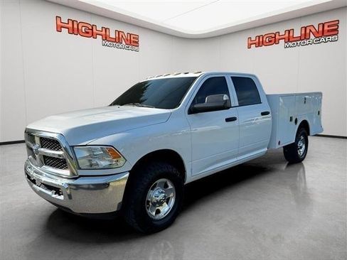 Used 2018 RAM 3500 Tradesman w/ Chrome Appearance Group RWD image 1