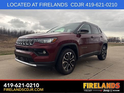 Used 2022 Jeep Compass Limited AWD/4WD image 1