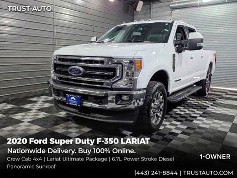Used 2020 Ford F350 Lariat w/ Lariat Ultimate Package image 1